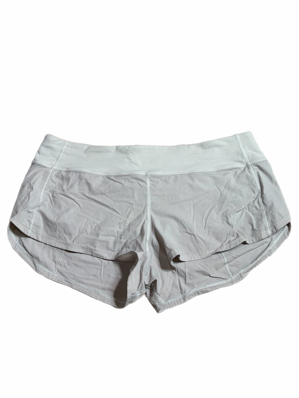 Lululemon Speed Up Short *2.5" (White) Size 10